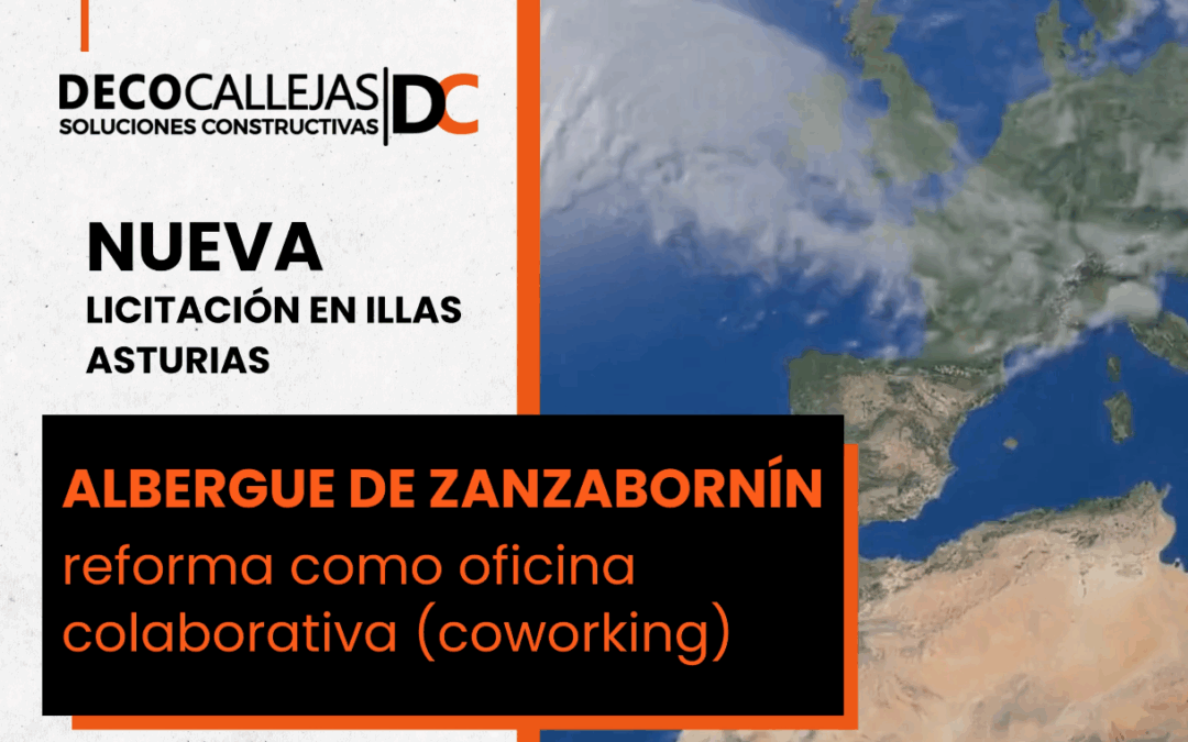 Decocallejas ejecutará la reforma del albergue de Zanzabornin para su transformación en oficina colaborativa